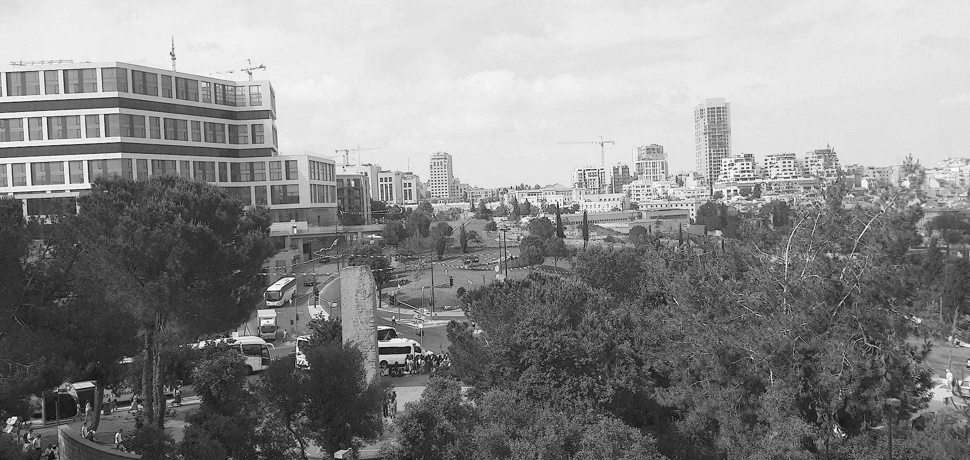 Jerusalem: view from Supreme Court